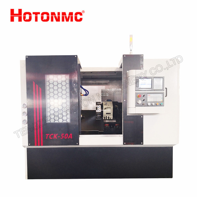 TCK50A CNC κρεβατιών ραπίσματος CNC τόρνου CNC γυρίζοντας μηχανών μίνι κατασκευαστής TCK50A μηχανών τόρνου μετάλλων